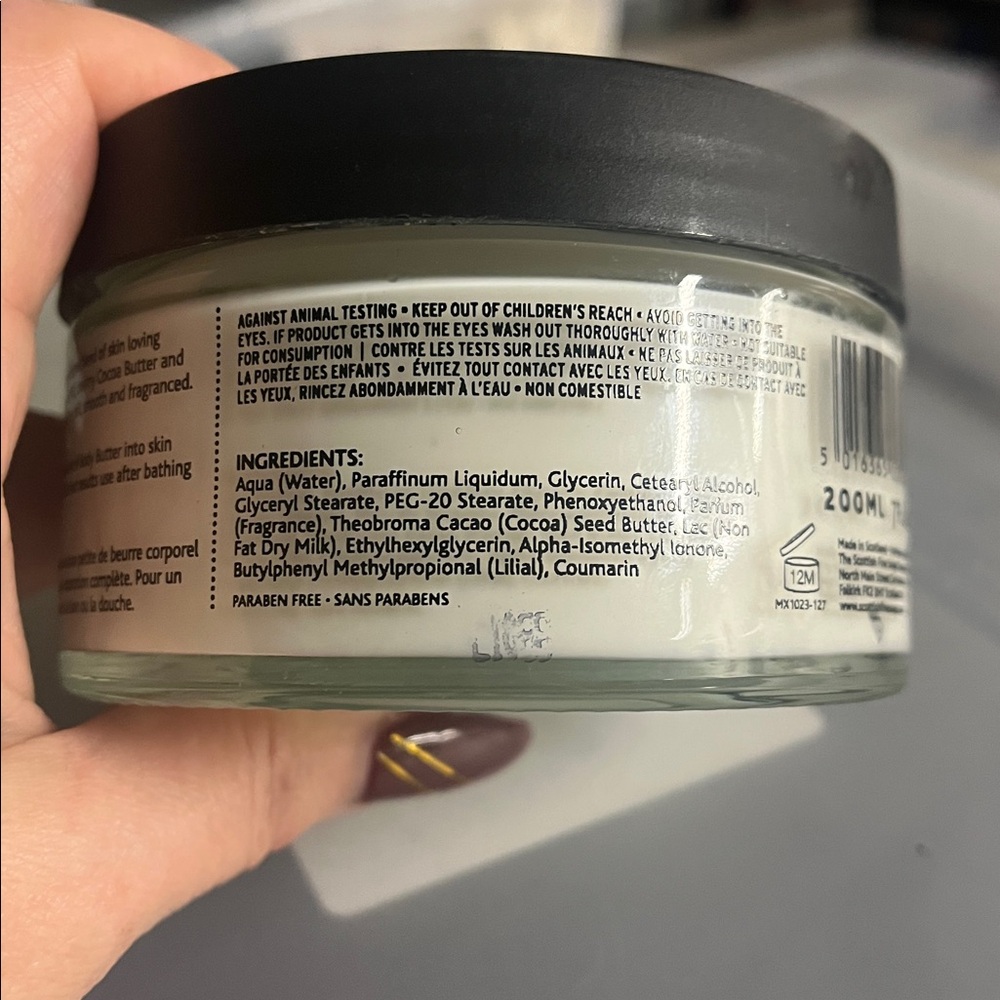 Scottish Fine Soaps Body Butter, 7oz - Picture 4 of 4